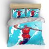 Basketball Star Shooting Animationr Duvet Cover Pillowcase Bedding Collection Single Twin Full Size For Kids Adults Bedroom King Cover