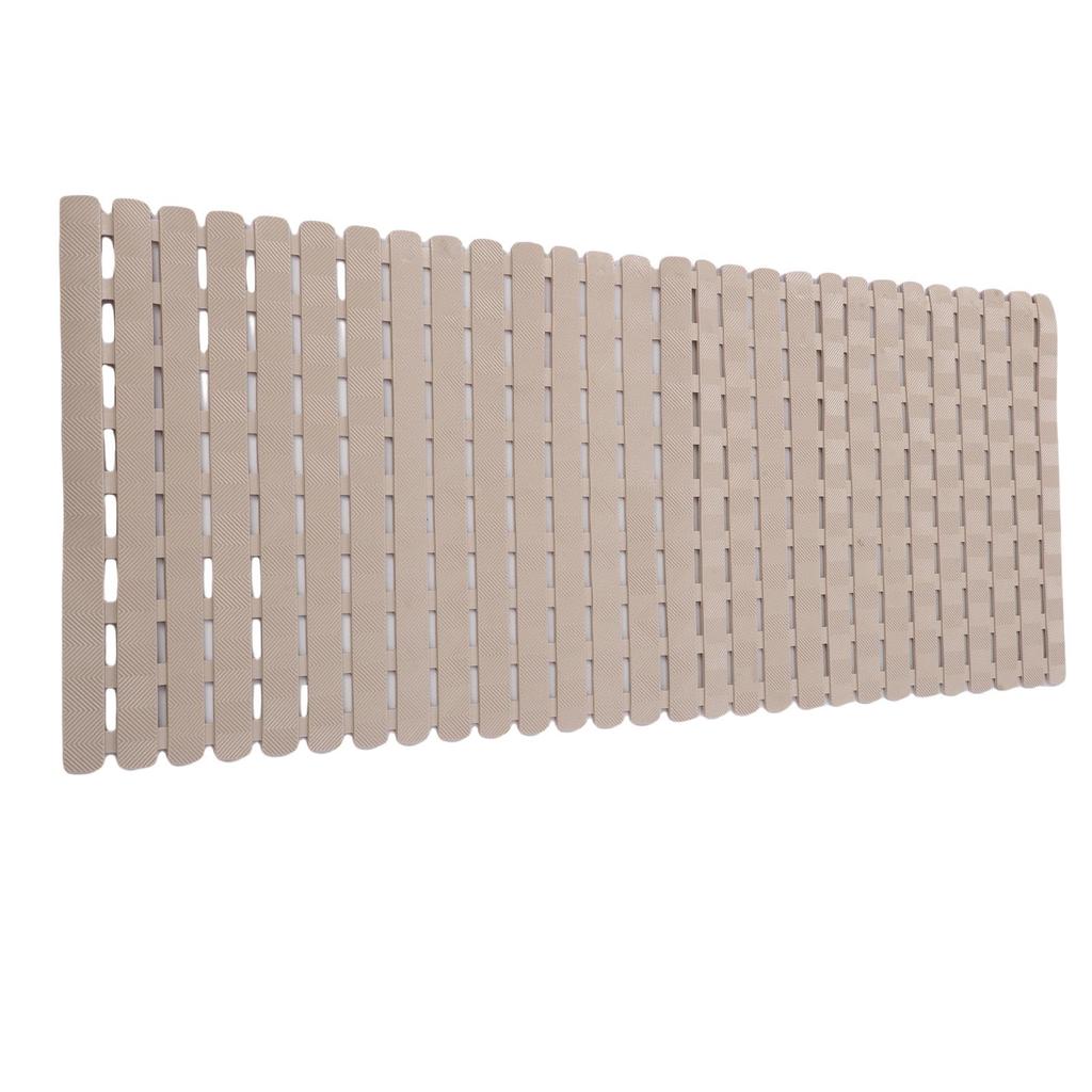 Bathtub Mat Anti Slip Massaging Strong Suction Cups Long Durability Shower Floor Mat for Bathroom