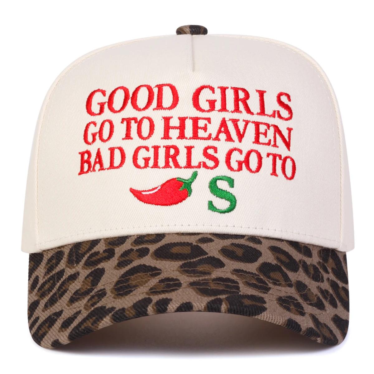 

Unisex GOOD GIRLS Letter Embroidery Baseball Caps Spring Autumn Outdoor Adjustable Casual Hats Sunscreen Hat Sports Cap коричневий