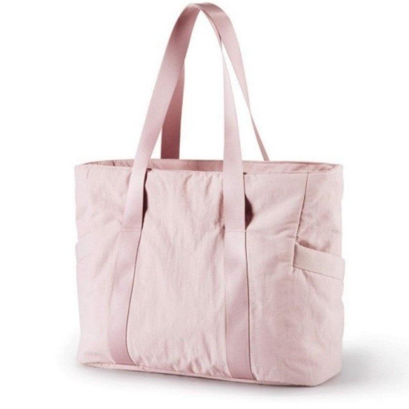 

Hot Selling Women s Shoulder Bag Multifunctional Laptop Work Bag Lightweight Dance Yoga Fitness 39*15.5*31（cm） розовый