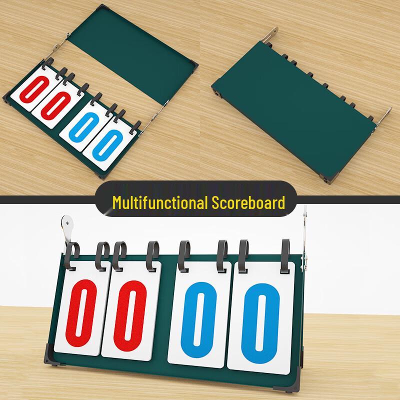 WEZHO 6-Digit Multi-Sport Flip Scoreboard