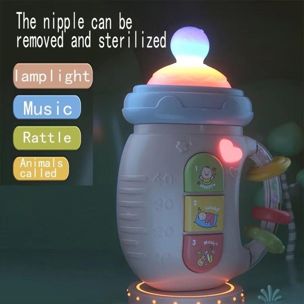 Sensory Learning Pacifier Teether Rattles Soft Teether Educational Toy  Toddlers