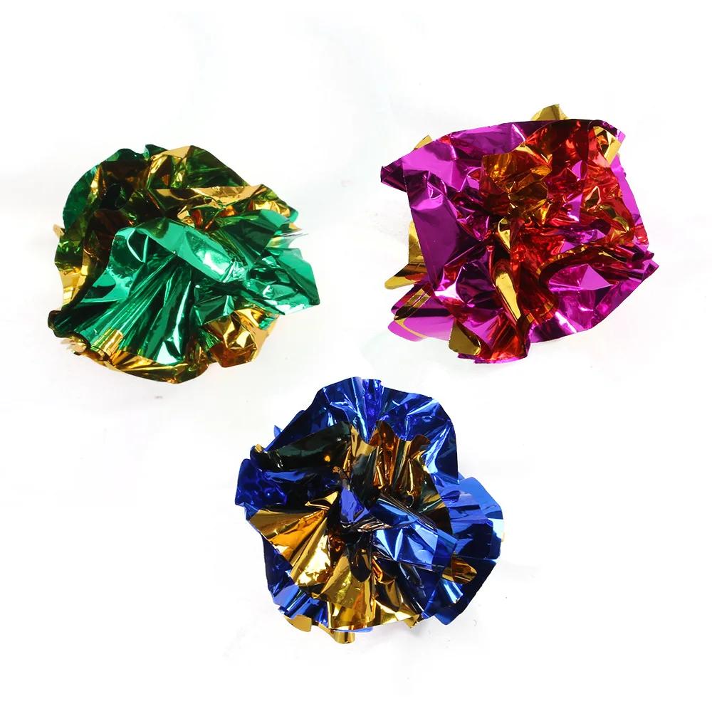 14 Pack Spring Paper Hair Ball Cat Toy Set Cat Toy Interactive Pet Products for Cat Toys Pet Accessories