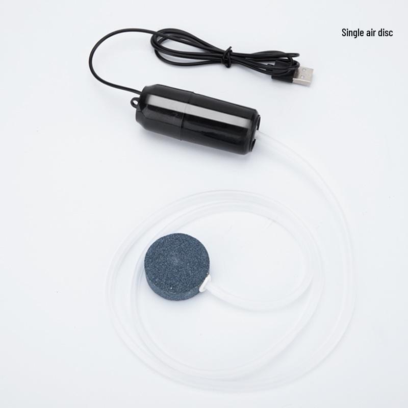 USB Rechargeable Portable Fish Tank Oxygen Pump for Outdoor Fishing and Aquarium Use