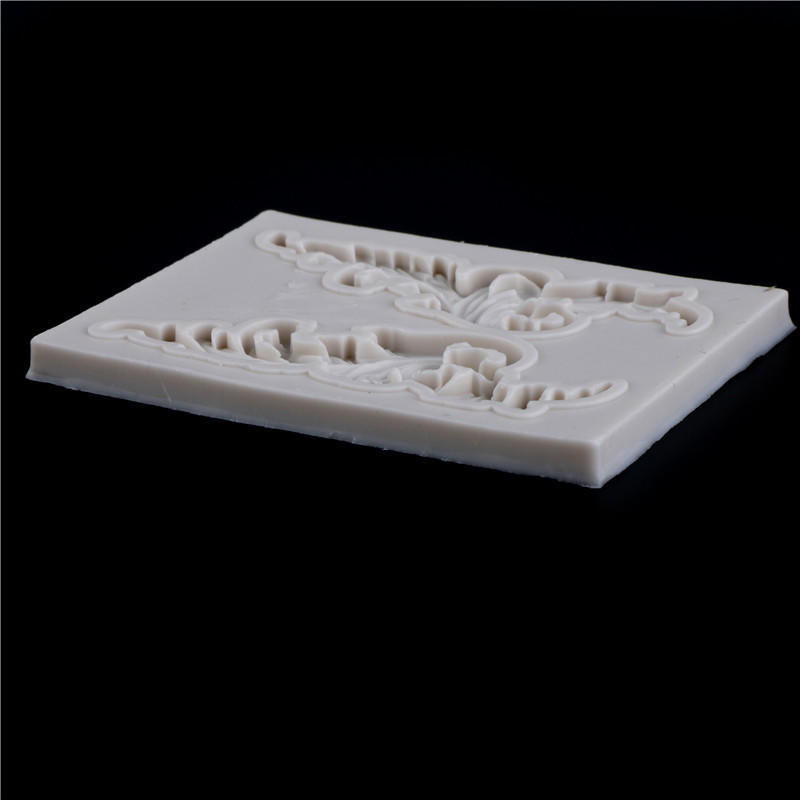 Tårtkant Silikonform Sockerkonst Fondant Kakform Juldekor Tårtverktyg