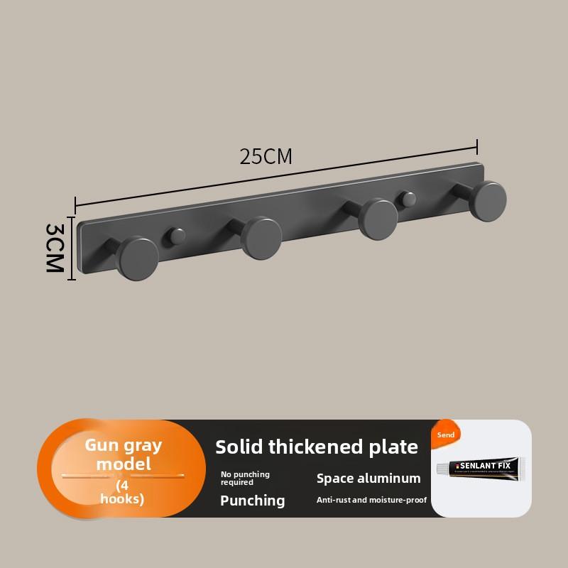 Lochfreie Wandmontierte Garderobe