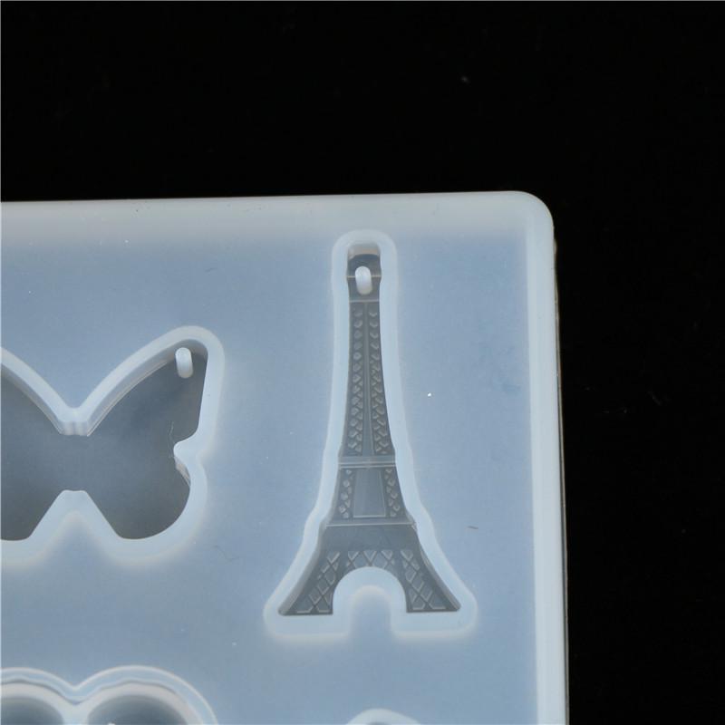 Necklace Pendent Silicone Mould Diy Resin Decorative Craft Jewelry Making Mold