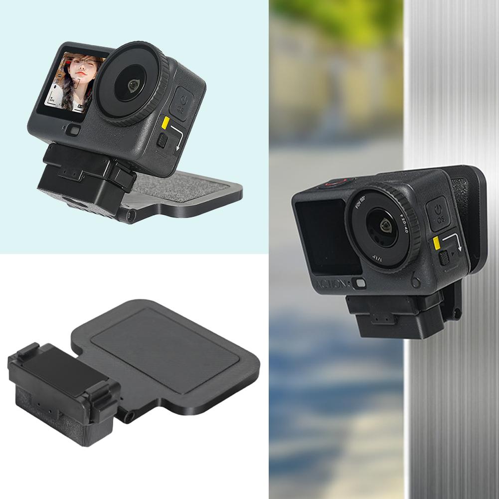 Magnetic Backplate Base Stand Bracket For DJI Action 6 Camera Accessories Multi-Angle Adjustment Quick Release Adapter Mount