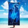Popular Beach Towels Summer Microfiber Bath Towels Oversized