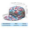 Luxemburg Flat Brimmed Cap Custom Made Name Team Logo Hip-Hop Hat Country Travel Luxembourgish Nation Luxembourg Flag Headgear