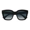Gucci Temple Embellishment Square Sunglasses Women’s Black