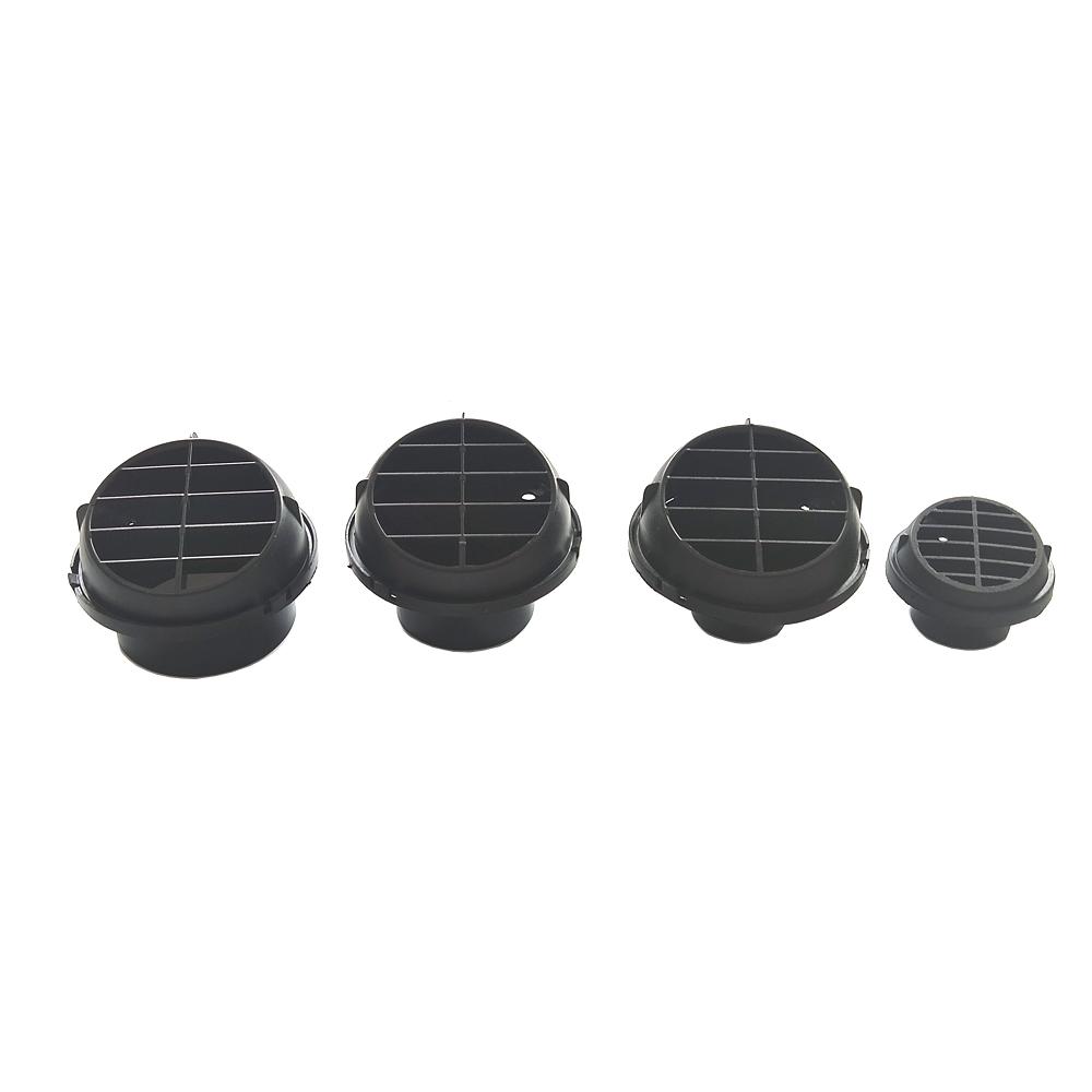 42mm/60mm/75mm Warm Heater Parking Heater Air Vent Car Heater Ducting Duct Air Outlet Black For Webasto Truck Auto Parts