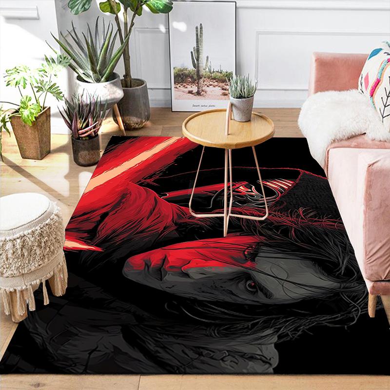 1Pc Dark Side Ascension Rug, Office Carpet Indoor Outdoor Doormat, Non-Slip, Comfortable, Living, Christmas Halloween,  Xmas Gift S1340