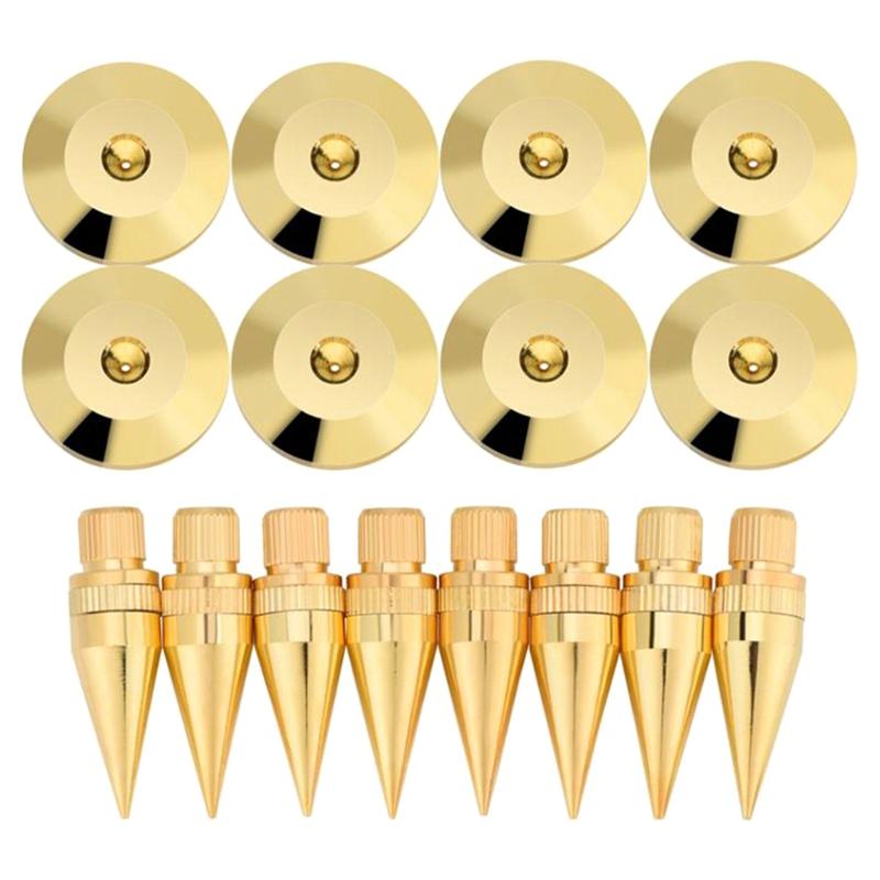 Universal Speaker Kits Isolation Stand Feet Cone Base Pads Shockproof Pad High Configuration Hardwares Reduce Resonance