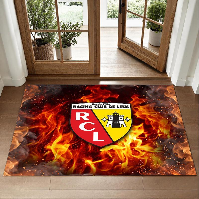 Lens FC Design Crystal Velvet Rug Soft Decorative Mat for Bedroom Entrance