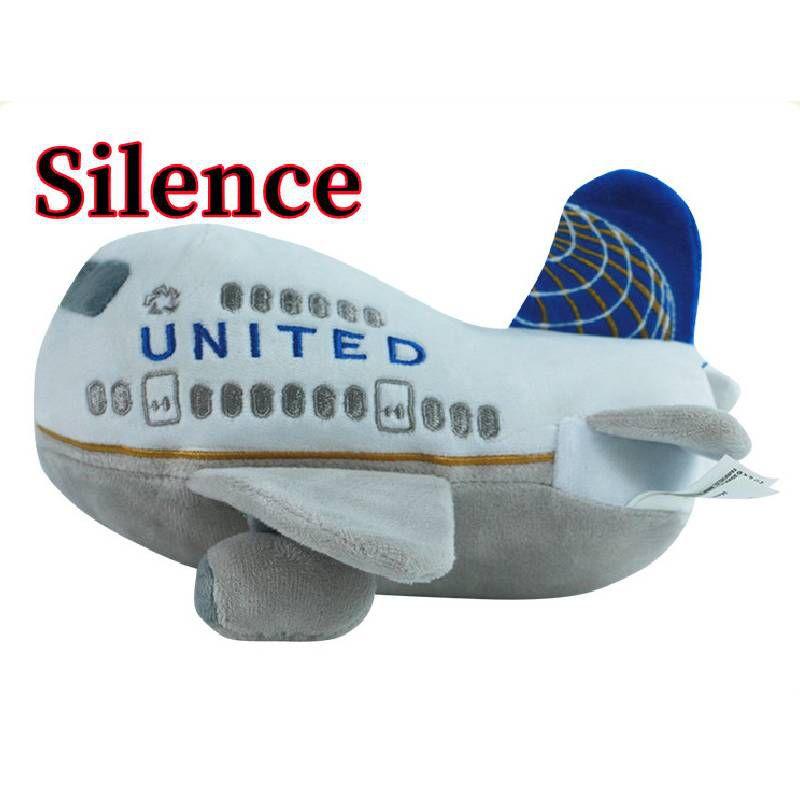 

United Airlines China Co Plush Airliner Doll Advertisement Mascot Holiday Gift 20*25*12cm/7.9*9.8*4.7in