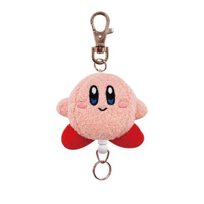 SK Japan Kirby of the Stars Mascot Reel Keychain Kirby