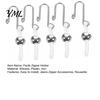 Reusable Zipper Helper 5/10Pcs Jeans Holder Upper, Keep Up on Pants, Stopper Button Hook Keeper Clip for Pants and Skirt,