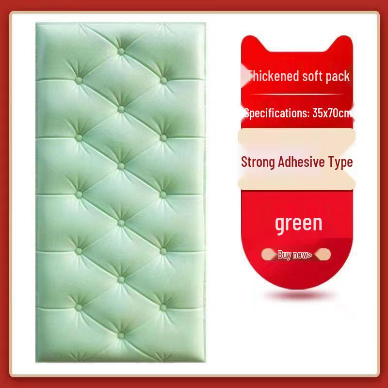 Selbstklebendes weiches Rückenlehnenkissen für Kinderbettseite