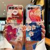 Für Motorola Moto Razr 70 60 Pro 50 Ultra Ölgemälde Blume Handyhülle Mit Juwelen Besetzte Schutz-PC-Hartschalen-Rückseite