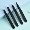 1Pcs Precision Stainless Steel Tweezers For Eyebrow Hair Facial Hair Removal Splinter Blackhead Slant Tipangle Tip Pointed Tip