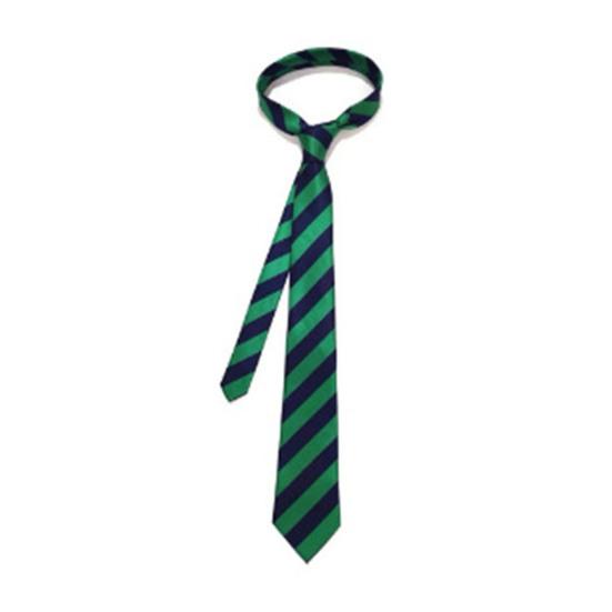 Unisex Tie, Striped Print Necktie, Retro Style Adjustable Length Dress Tie, Versatile Fashionable Accessory for Casual Wear