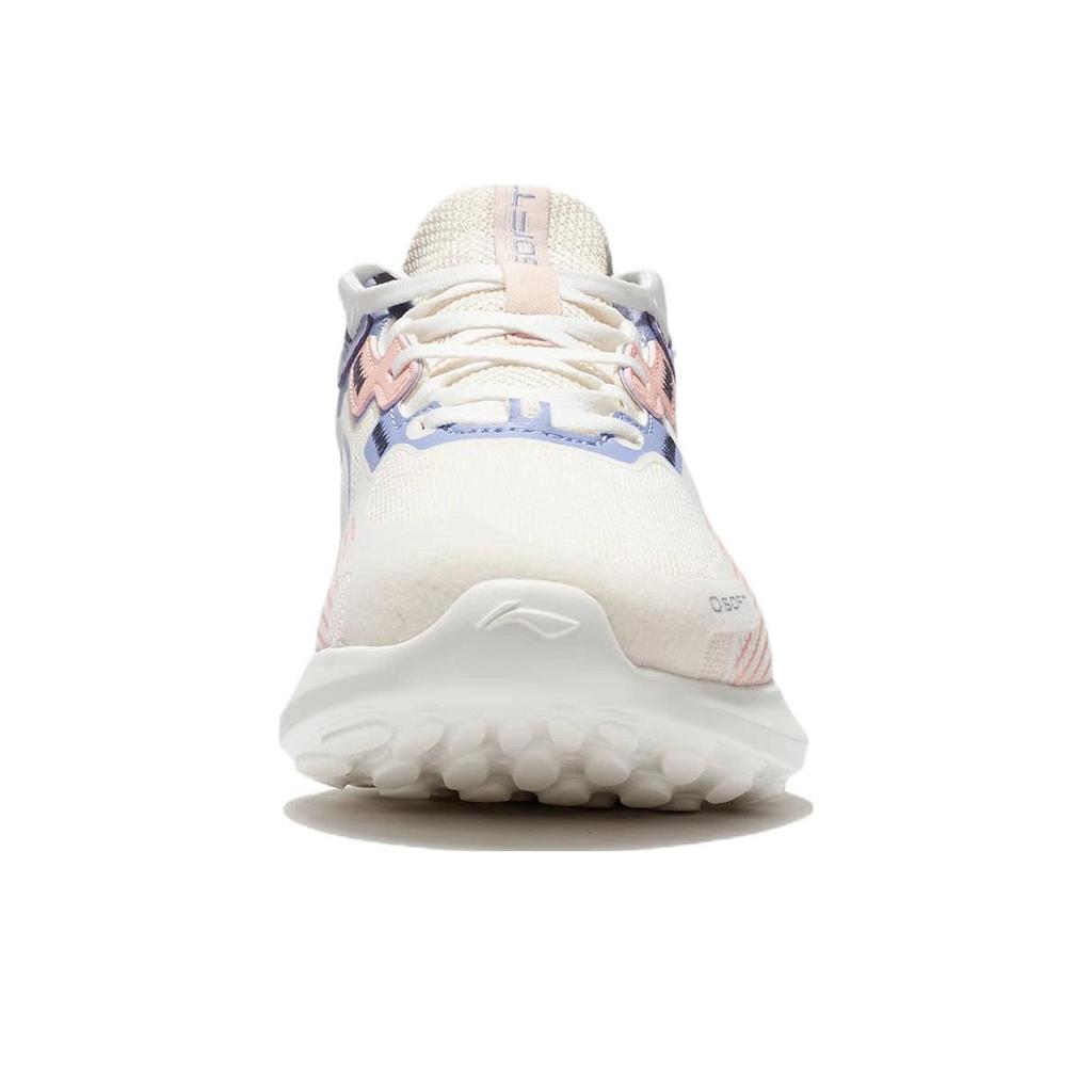 Li Ning Soft Element Fabric Synthetic Leather Water Resistant Trendy Sports Shock Absorbing Non Slip Wear Resistant Low Top Casual Shoes AGLS012-3