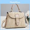 Vintage Pu Small Shoulder Bag With Printed Design For Daily Casual Use