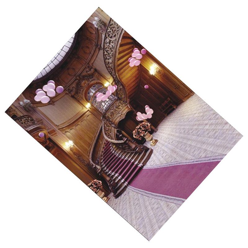 5X7FT Indoor Staircase Carpet Vinyl Photography Backdrop Photo Background Prop