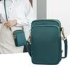 Multi-purpose Waterproof Wear-resistant Large Capacity Crossbody Bag Women's Multi-layer Zipper Neck Shoulder Mobile Phone Bag