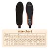 Winter USB Heated Insoles with 3000Mah Battery  Wireless Temperature Adjustment Electric Foot Thermal Pad  For Men Women