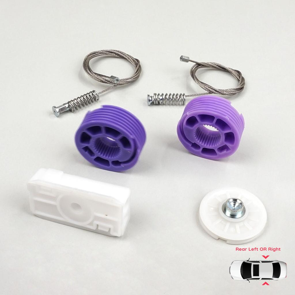 BWR5261  Power Window Regulator Repair Kit Rear for Bentley Continental MK1 GT GTC 3W 393 394 2003-2011 Coupe Convertible