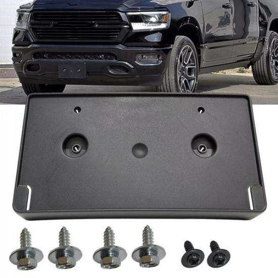 For -2024 DODGE RAM 1500 DT Bumper Front License Plate Frame Bracket Holder