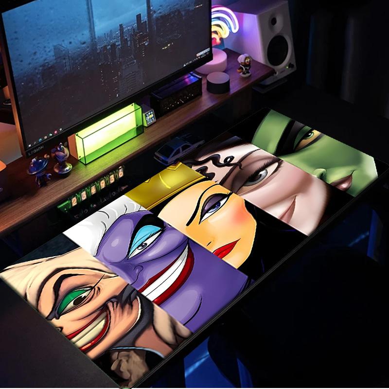 Evil Queens Collage Mouse Pad, Rubber Base, Mouse Pad for Gamers and Office Use, Gaming Desk , Easy To Clean Mat Christmas fan gifts