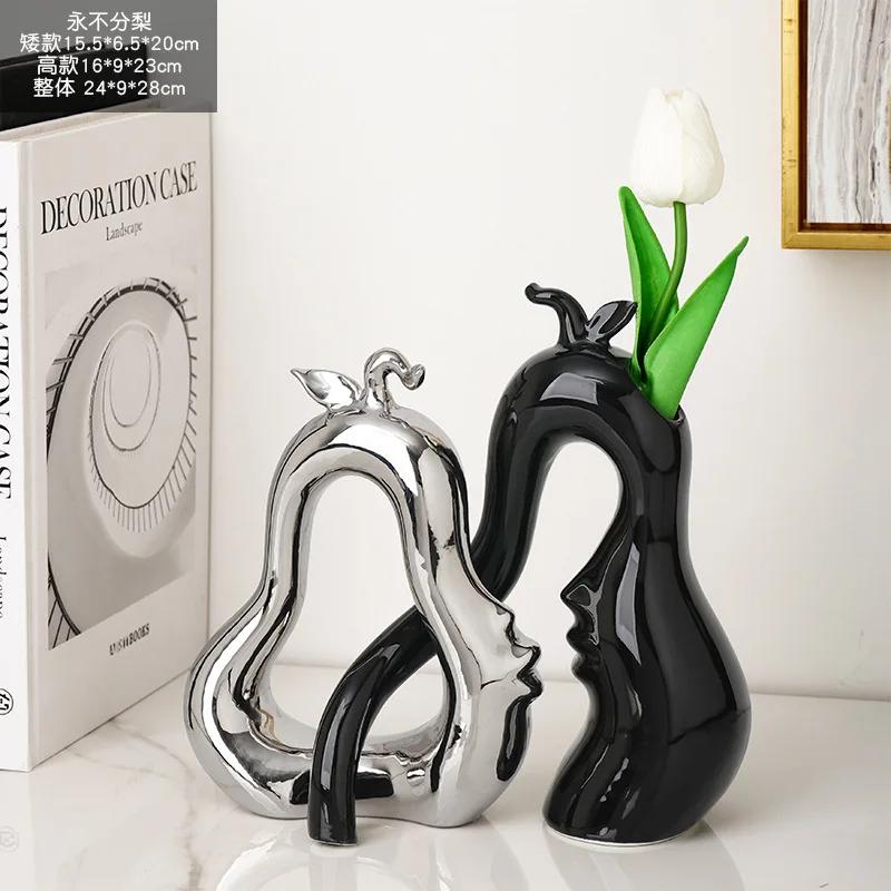 

Легкая роскошь, простое современное абстрактное искусство, ваза, украшение, крыльцо, винный шкаф, креативное украшение, стол, чтобы отправить друзьям подарки, ангел