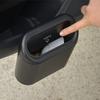 Multi-function Car Bin Black Flip Case Rubbish Holder New Garbage Can