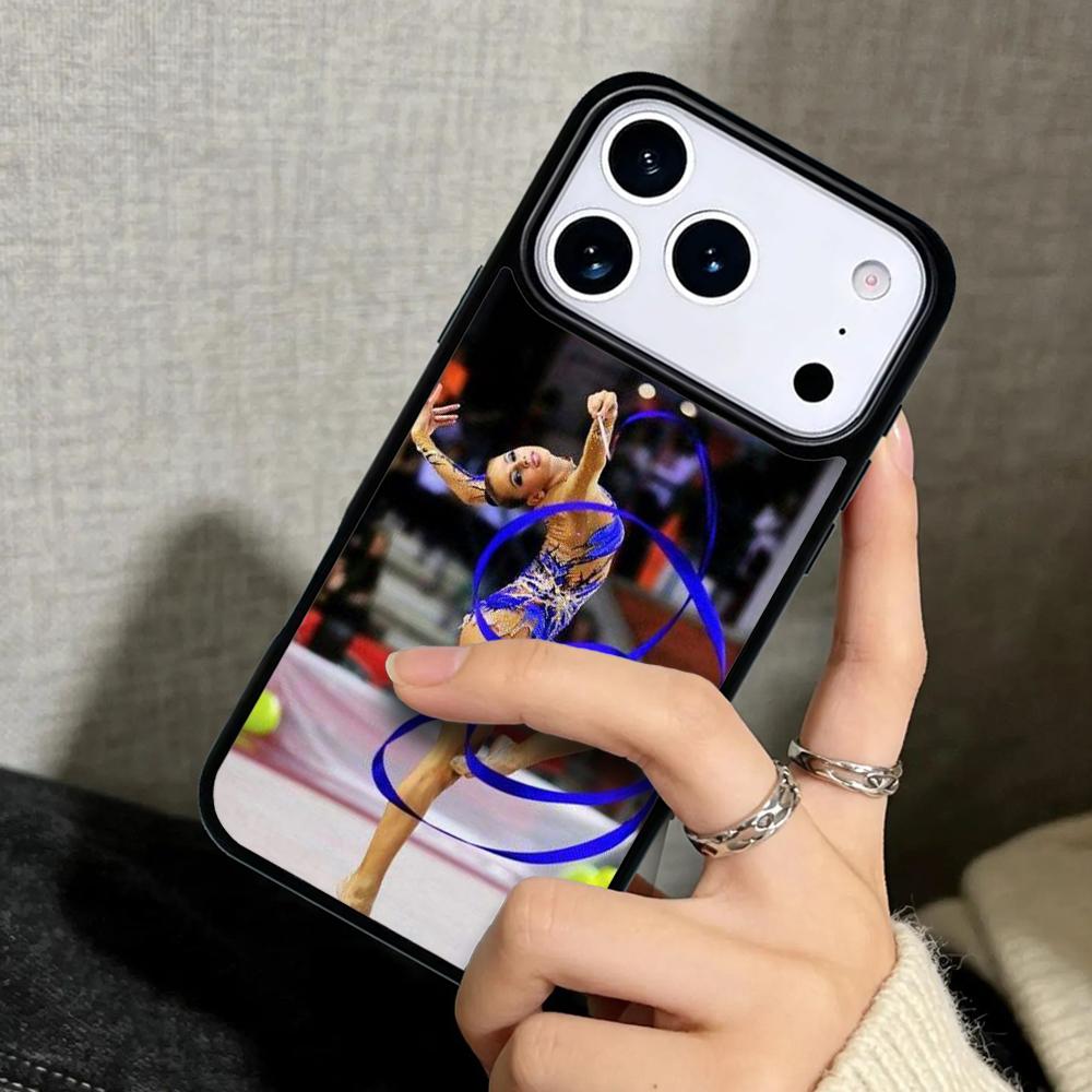 Capa Case for iPhone 17 Air 16 Pro Max 15 Plus 11 13 Mini 14 12 Back Phone Cover Gymnastics balance beam original