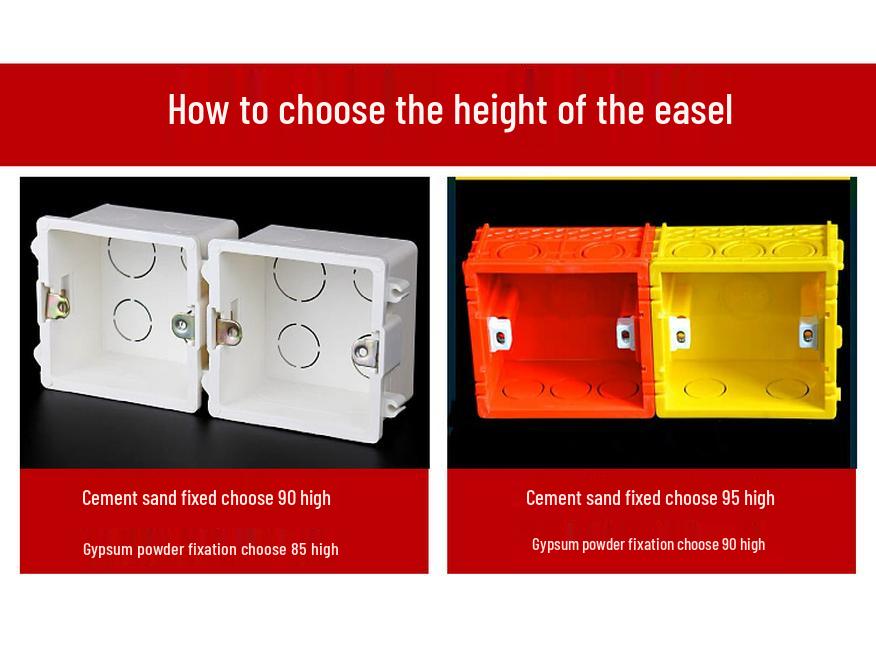 Stainless Steel 86 Type Electrician Marking Box Positioner