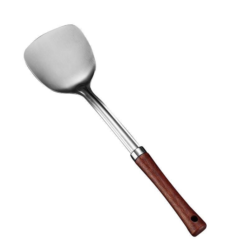 Zhishi 201 Wooden Handle Stainless Steel Spoon Set