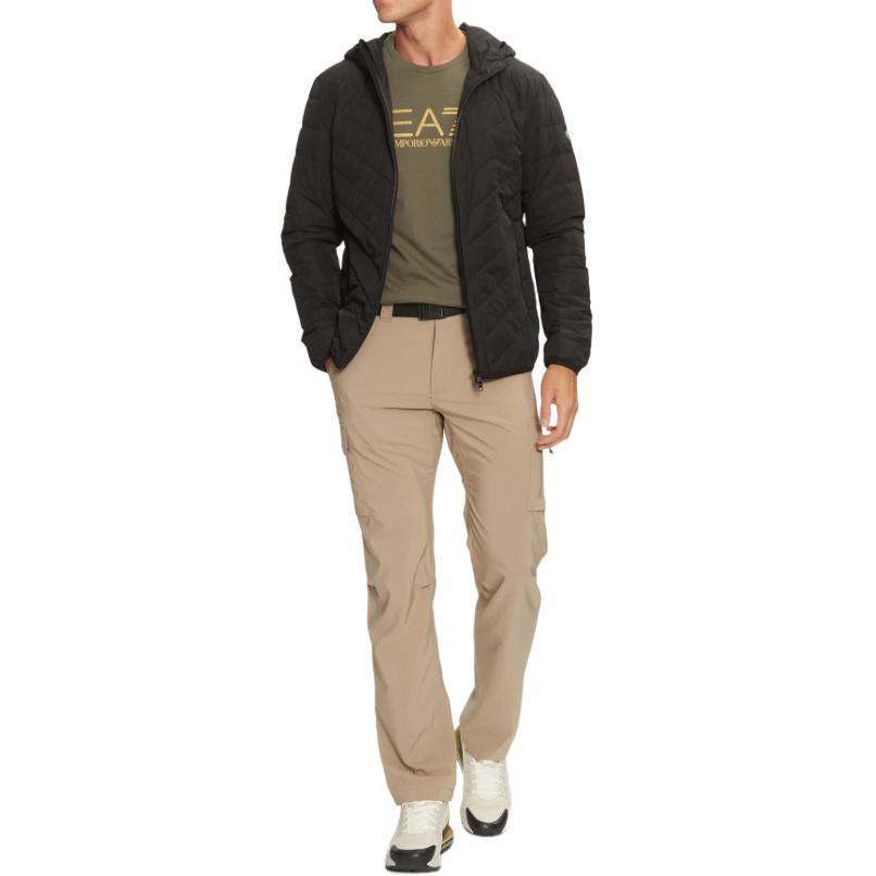 Ea7 EMPORIO ARMANI Hooded Quilted Jacket 8NPB14-PNE1Z-1200