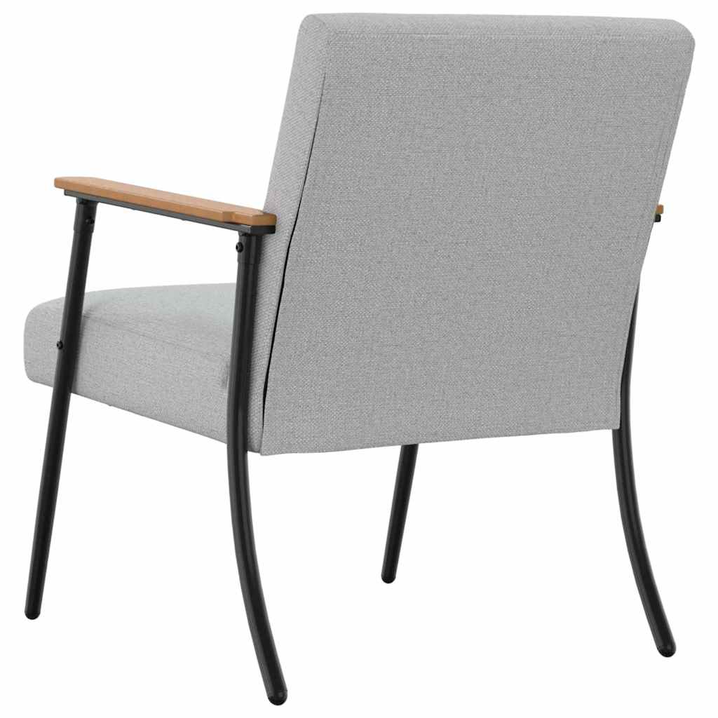 Cloud Grey Armchair Fabric