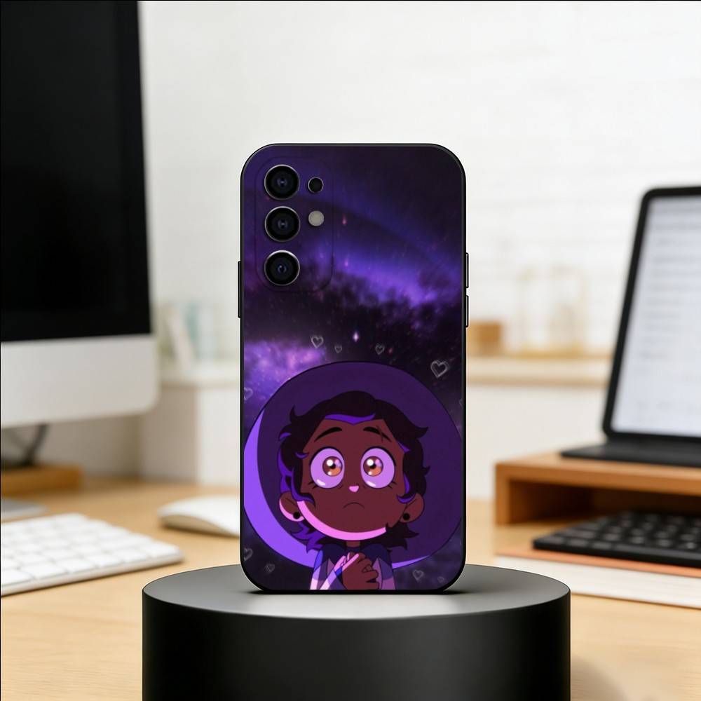 The Owl House Luz Noceda Phone Case For Samsung S25,S24,S21,S22,S23,S30,Ultra,S20,Plus,Fe,Lite,Note,10,Black Cover