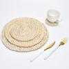 Japanese Handmade Woven Straw Coaster Set - Heat-Resistant, Non-Slip Corn Husk Placemats