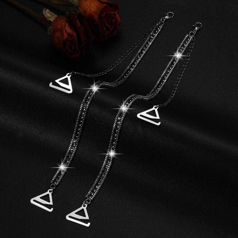 Non-Slip Rhinestone Bra Straps Sexy Off-the-shoulder Adjustable Bra Shoulder Belts Decorative Removable Bra Straps Replacement