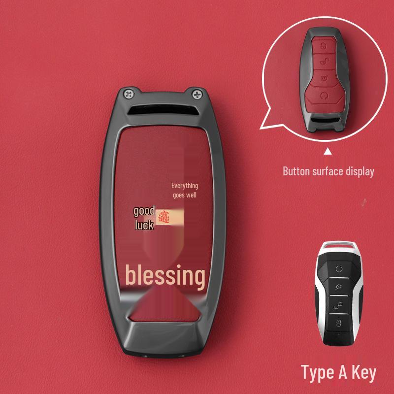 BYD Key Fob for Han, Tang, Yuan, Destroyer 05, Seagull, Qin Plus, Dolphin Champion Edition, and Song Shell.