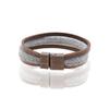 Men's Combined Leather Bracelet