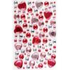 Self-adhesive Crystal Rhinestone Set - CTOP - Heart - Pink Camaieu - 0.5 To 2 Cm - Mixed