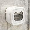 No Punch Toilet Paper Box Wall Mounted Washcloth Storage Box Durable Roll Paper Tube Box  Bathroom