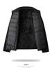 Fetter Bruder Winter Herren Übergröße Daunenjacke, 400+ Jin, Leicht, Stehkragen, Extragroß