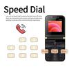 I15pro Mini Flip Small Mobile Phone, Button Old Man Machine 2G Folding Mobile Phone, Non-smart Phone